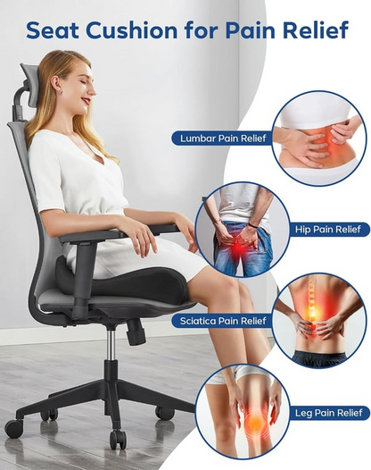 Drevyn™ Memory Foam Seat Cushion