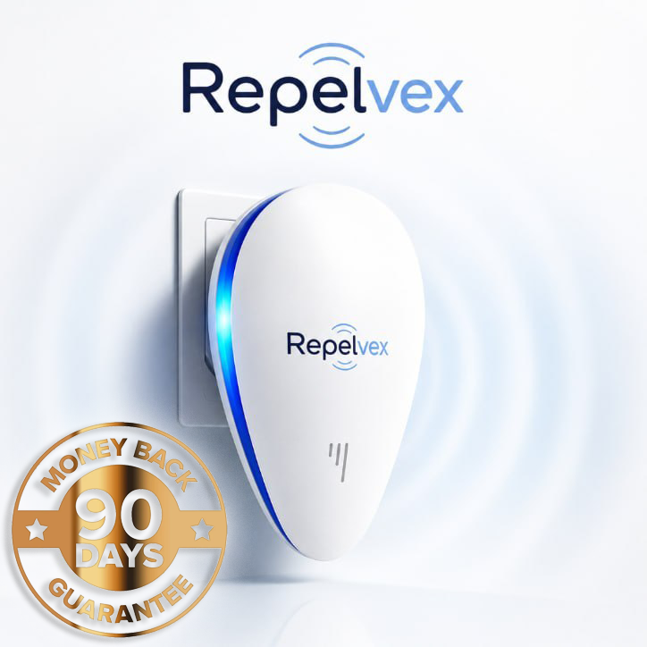 Repelvex Ultrasonic Pest Repellent - Banish Bed Bugs & Other Pests For Good