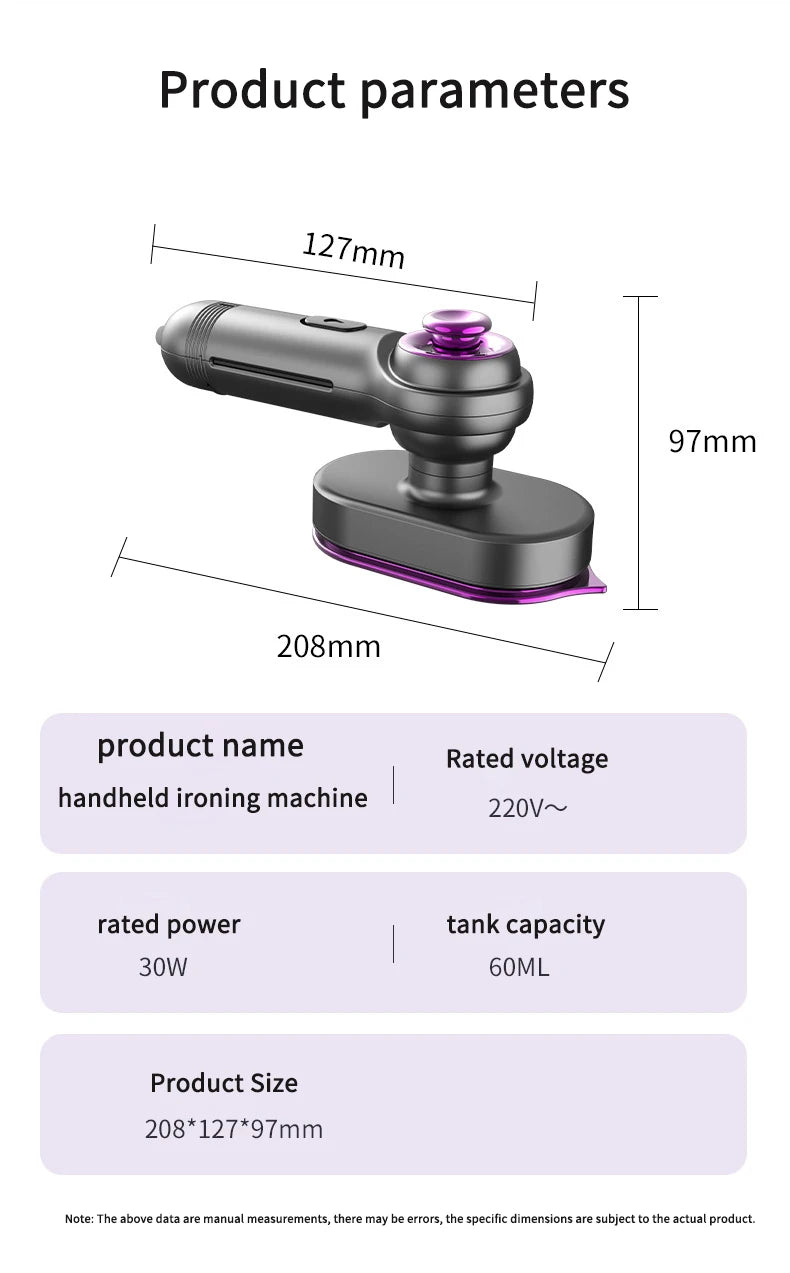 JetSteam Handheld Iron