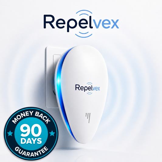 Repelvex Ultrasonic Pest Repellent - Banish Bed Bugs & Other Pests For Good