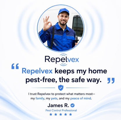 Repelvex™ Ultrasonic Pest Repellent